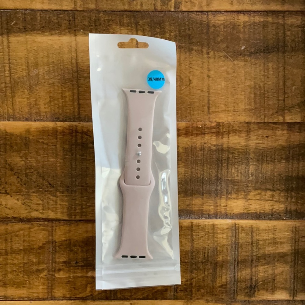 Light pink Apple Watch band